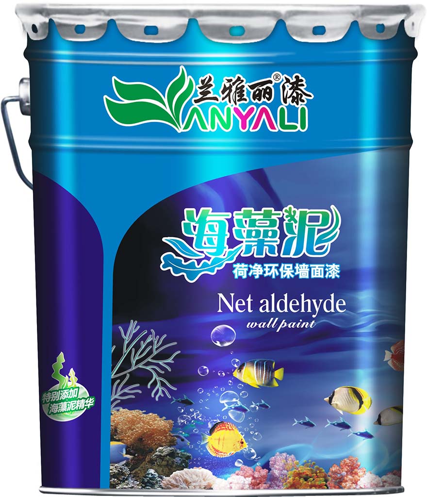 海藻泥荷净环保乳胶漆